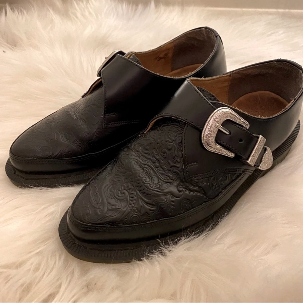 Dr Martens oxfords with buckles